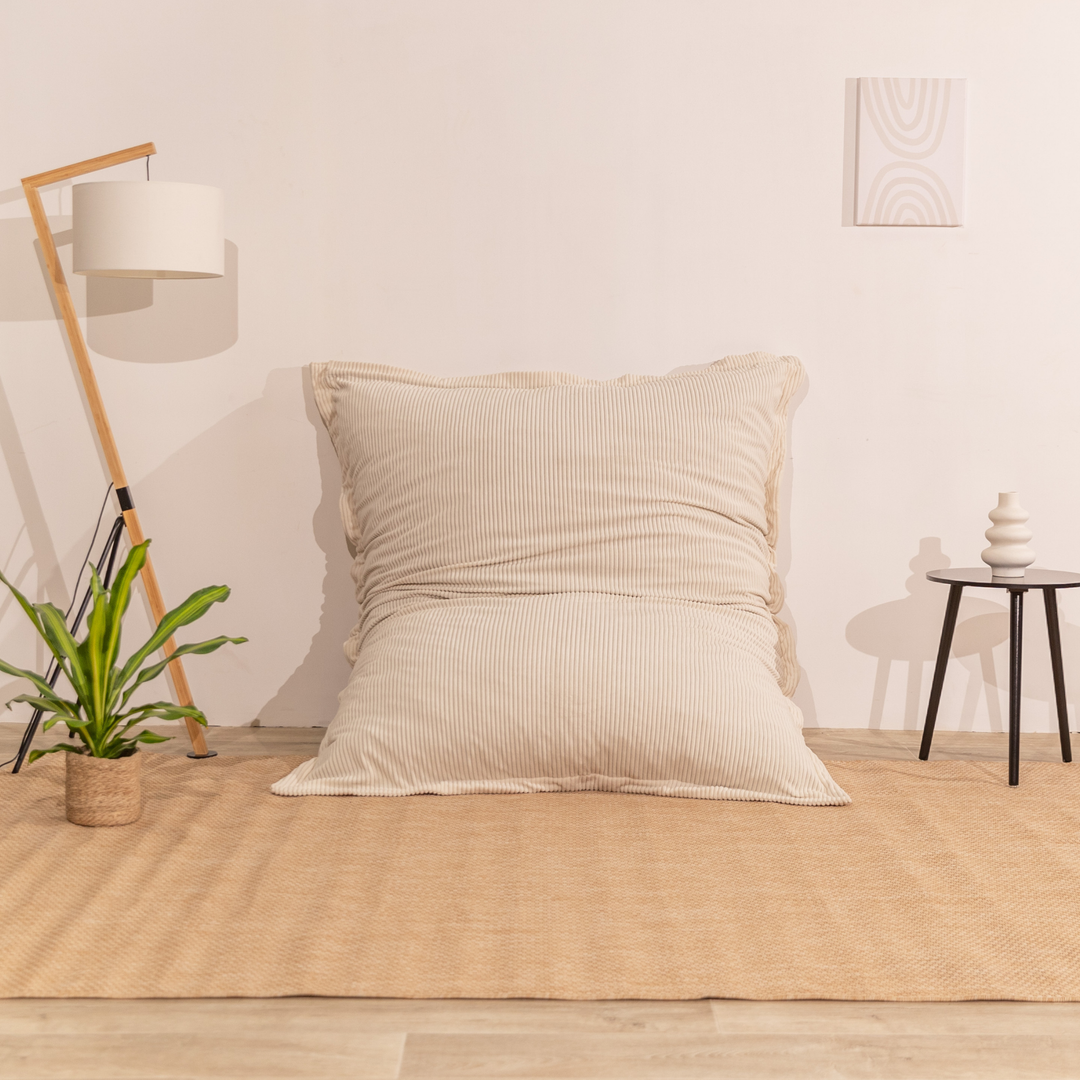 Abnehmbarer Sitzsack aus Cord - 140x180 cm