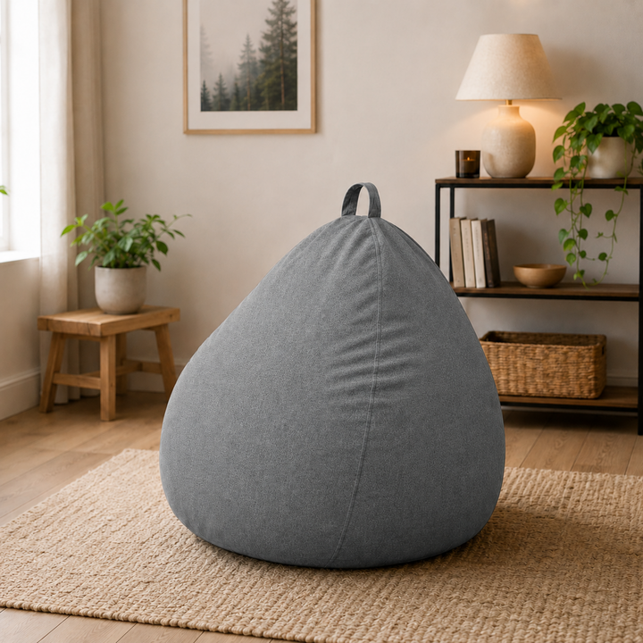 Sitzsack mit abnehmbarem Bezug - 105x85 cm