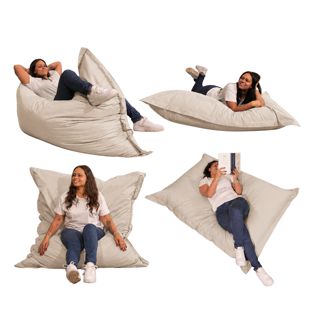 Wasserdichter Outdoor-Sitzsack-Bezug UV-beständig - 140x180 cm