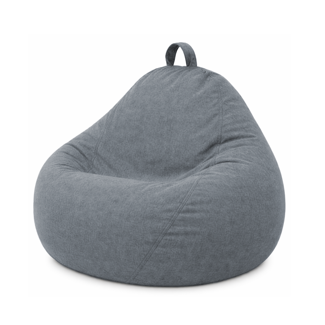 Sitzsack mit abnehmbarem Bezug - 80x70 cm