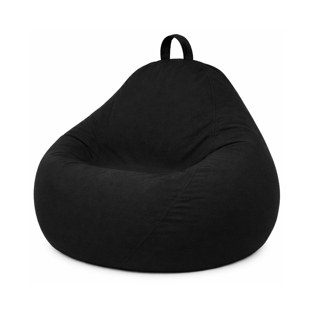 Sitzsack mit abnehmbarem Bezug - 80x70 cm