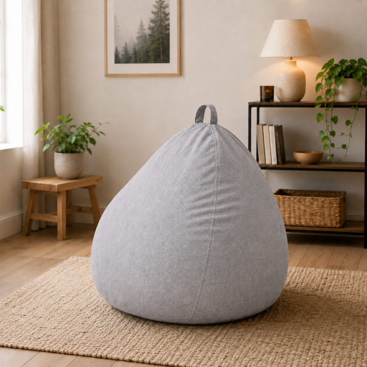 Sitzsack mit abnehmbarem Bezug - 105x85 cm