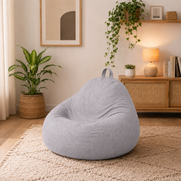 Sitzsack mit abnehmbarem Bezug - 105x85 cm