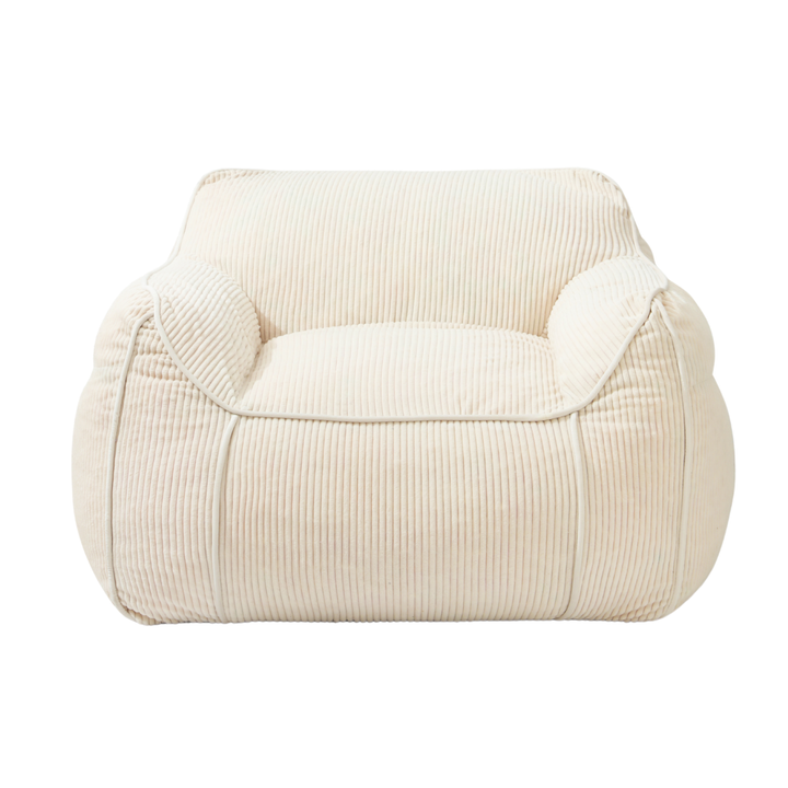 Pouf fauteuil enfant Velours Côtelé - 70x70 cm