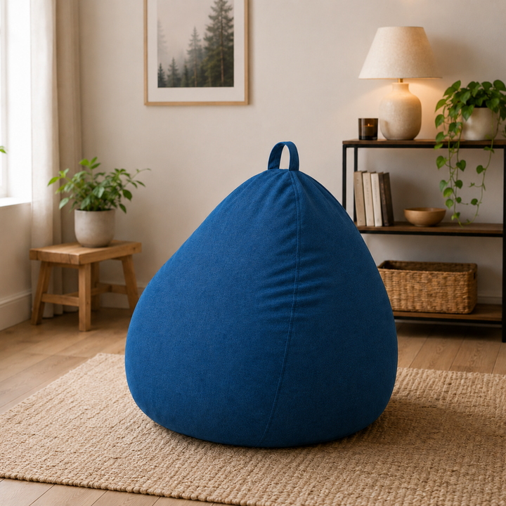 Sitzsack mit abnehmbarem Bezug - 105x85 cm