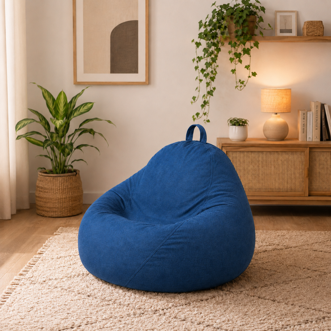Sitzsack mit abnehmbarem Bezug - 105x85 cm