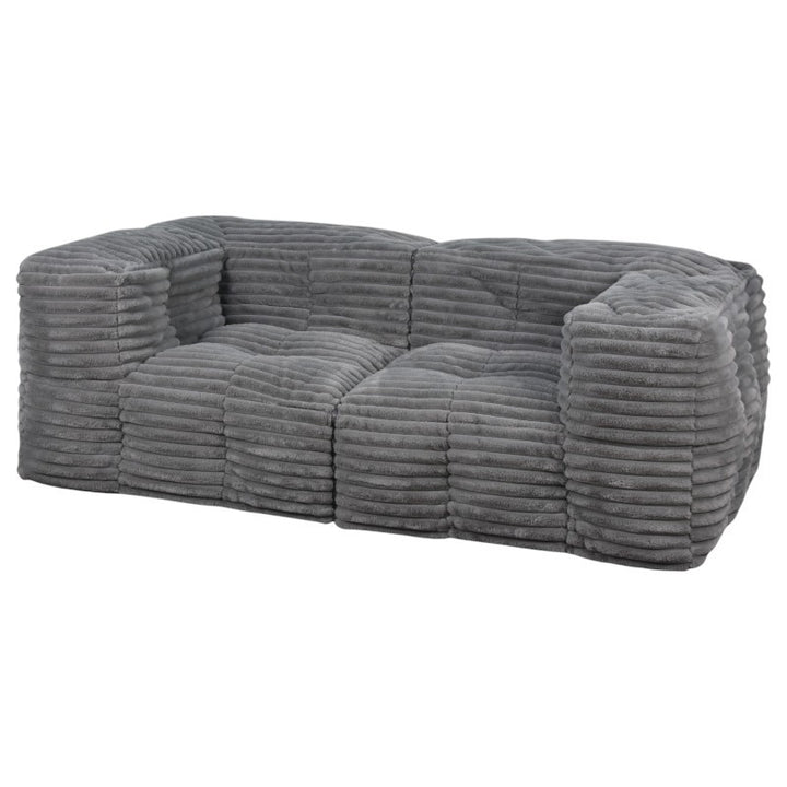 Modulares Sofa aus Cordfell - 90x180 cm