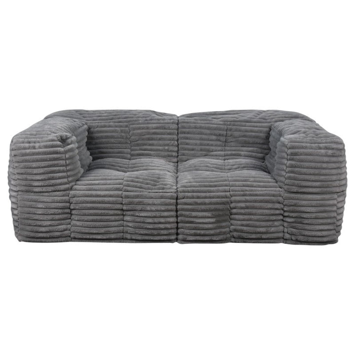 Modulares Sofa aus Cordfell - 90x180 cm