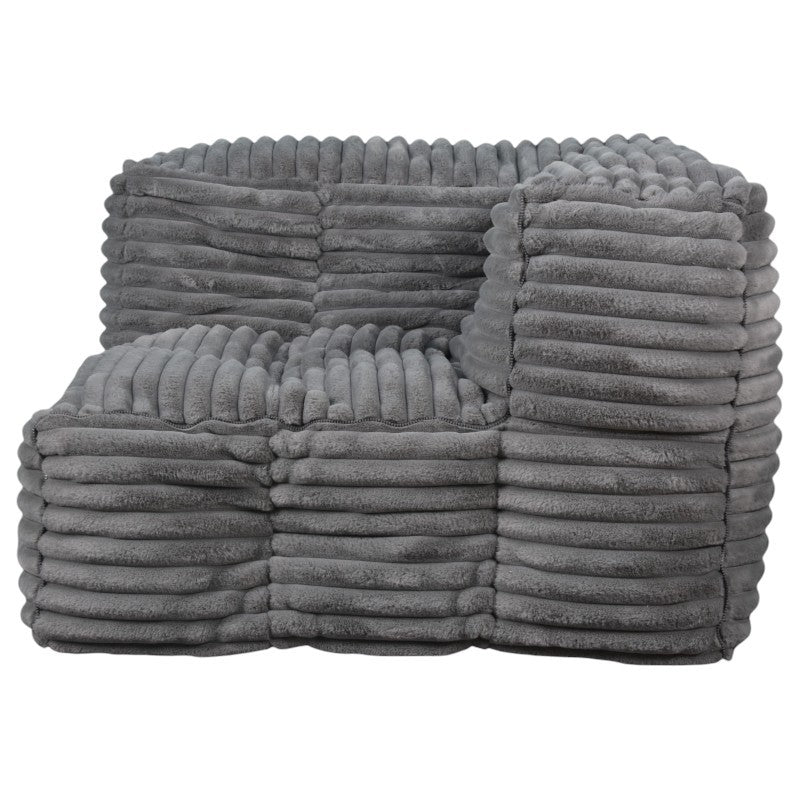 Modulares Sofa aus Cordfell - 90x180 cm