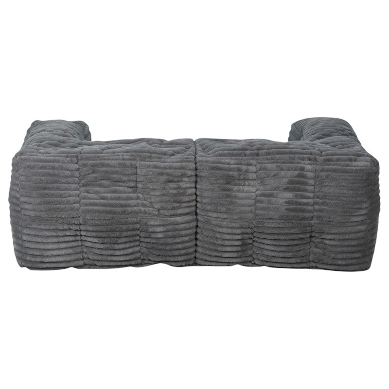 Modulares Sofa aus Cordfell - 90x180 cm