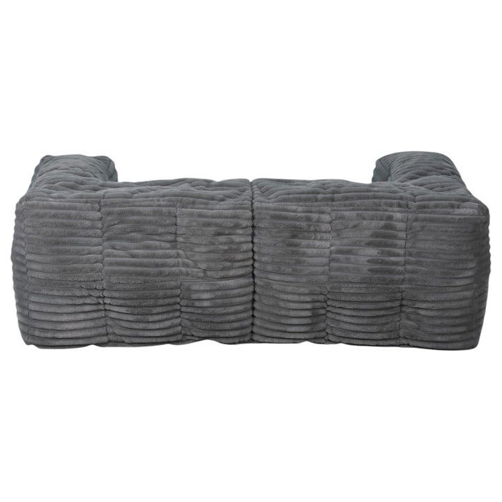 Modulares Sofa aus Cordfell - 90x180 cm