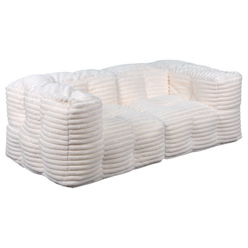 Modulares Sofa aus Cordfell - 90x180 cm