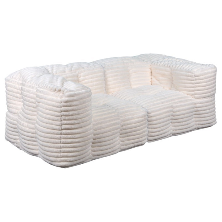 Modulares Sofa aus Cordfell - 90x180 cm