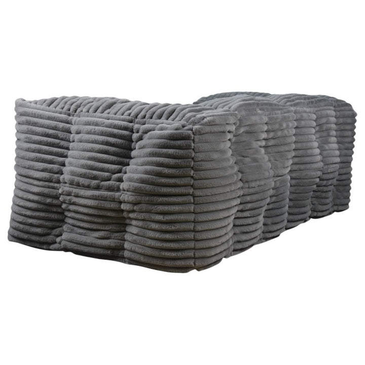 Modulares Sofa aus Cordfell - 90x180 cm