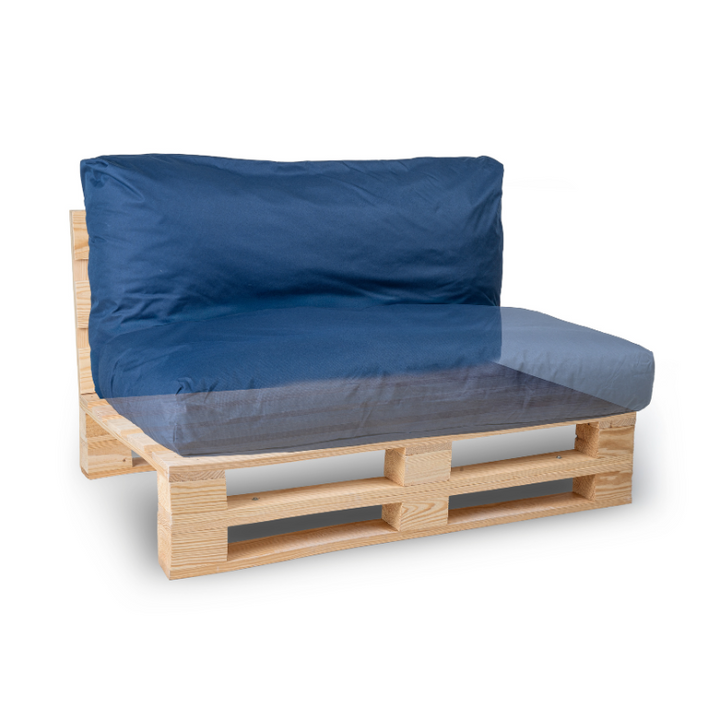Wasserdichtes Palettenkissen mit abnehmbarem Bezug - 120x60 cm