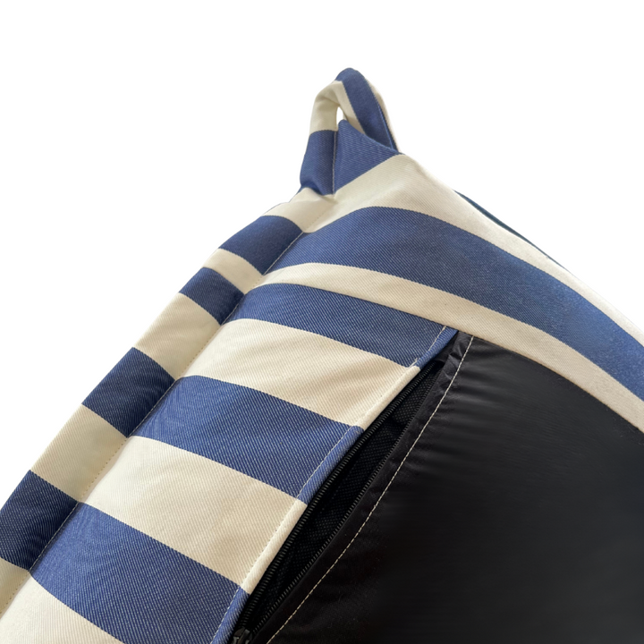 Outdoor-Sitzsack-Hülle gestreift - 85 x 85 x 75 cm