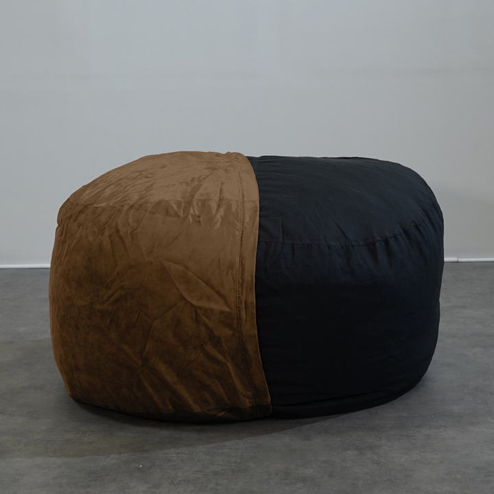 Bezug einzeln für Riesen-Sitzsack aus Mikrowildleder - 120 cm - Banabag