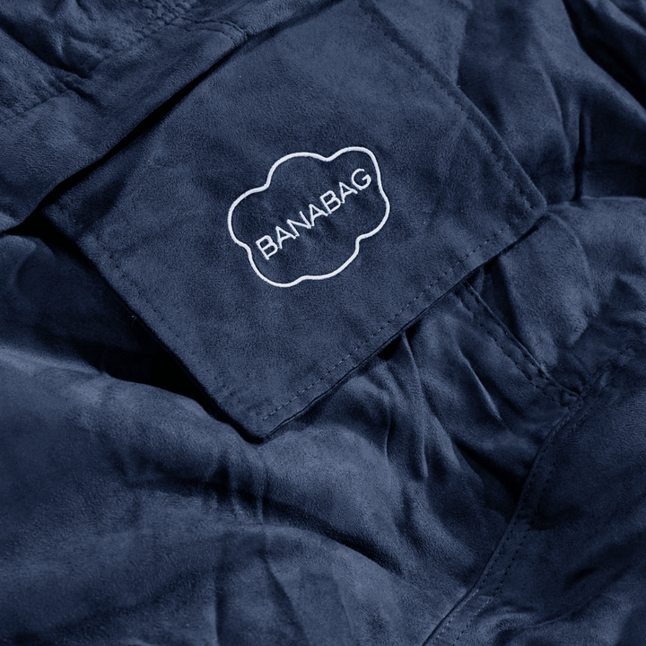 Nur Bezug Riesen-Sitzsack Mikrowildleder - 200 cm - Banabag