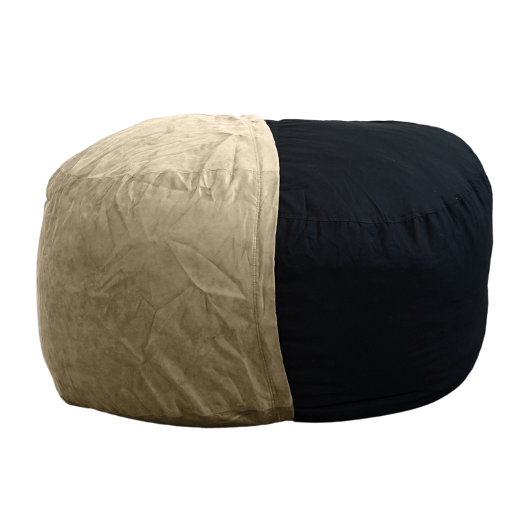 Nur Bezug Riesen-Sitzsack Mikrowildleder - 200 cm - Banabag
