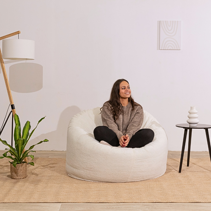 Bouclé-Pouf - 100 cm