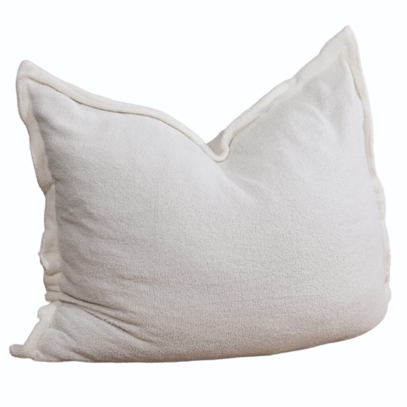 Sitzsack aus Bouclé-Stoff, abnehmbarer Bezug - 140x180 cm