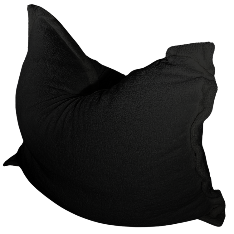 Sitzsack aus Bouclé-Stoff, abnehmbarer Bezug - 140x180 cm