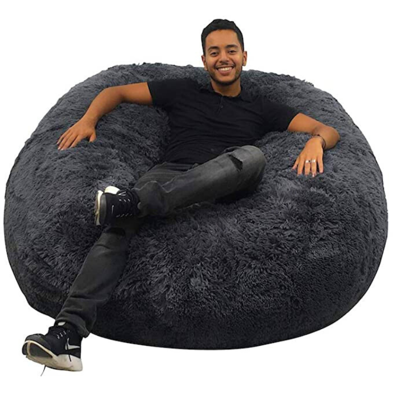 Riesen-Sitzsack aus Fell - 140 cm - Banabag
