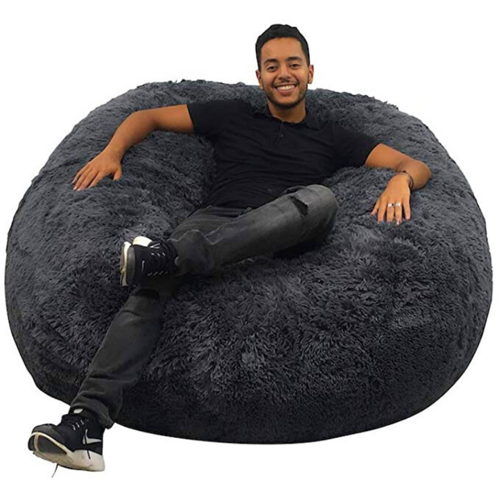 Riesen-Sitzsack aus Fell - 140 cm - Banabag