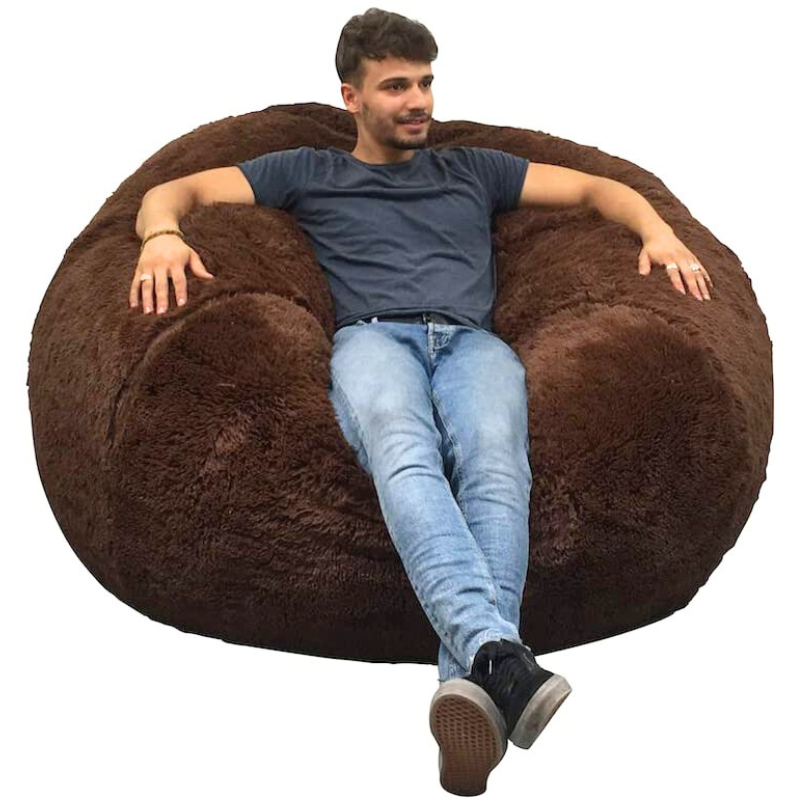 Riesen-Sitzsack aus Fell - 140 cm - Banabag