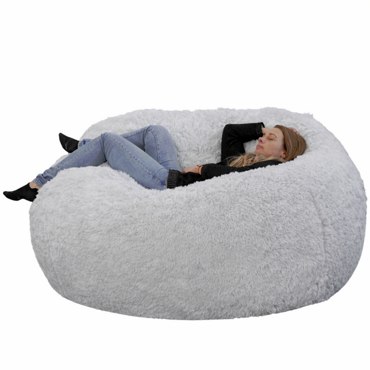 Riesen-Sitzsack aus Fell - 140 cm - Banabag