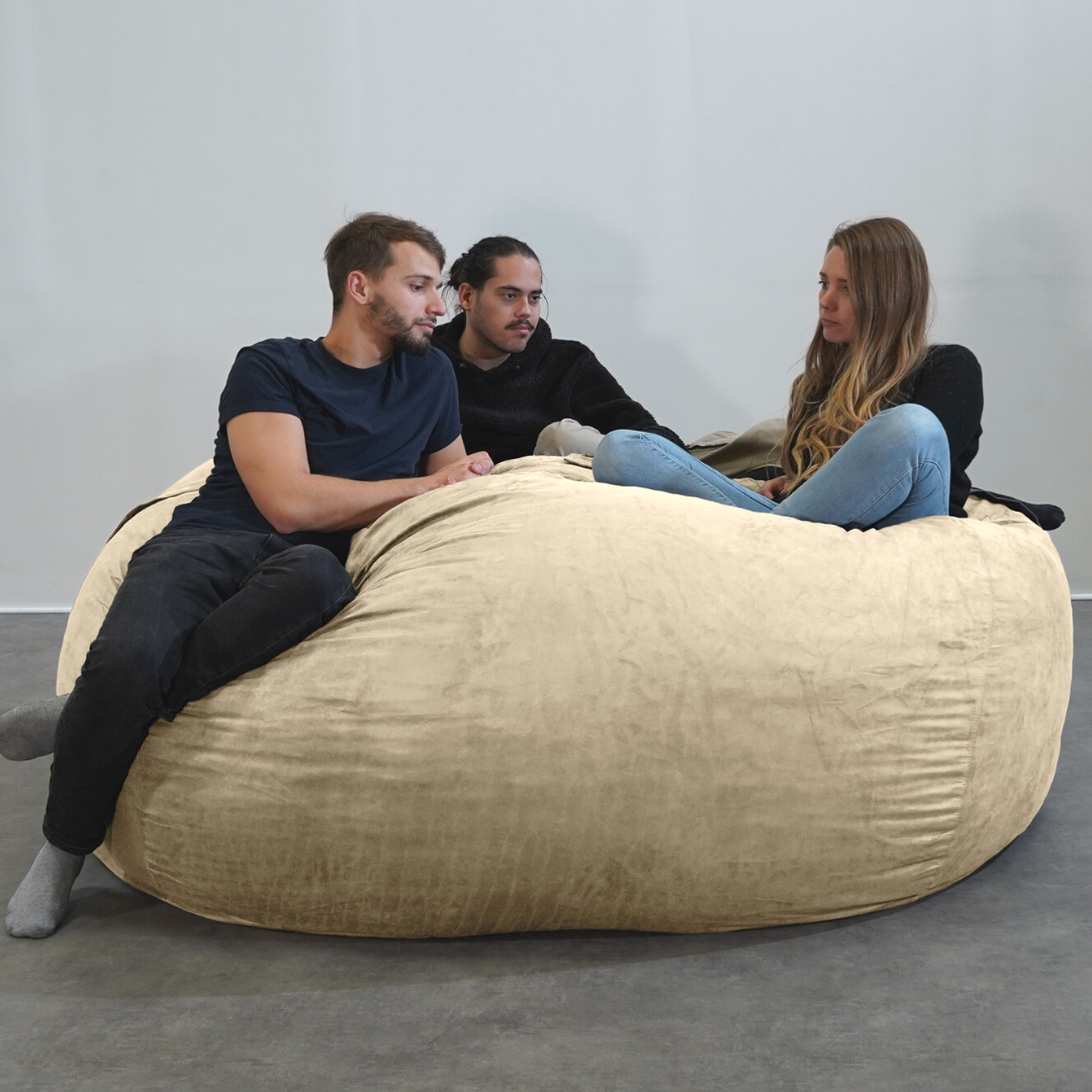 Riesen-Sitzsack aus Mikrowildleder - 200 cm - Banabag