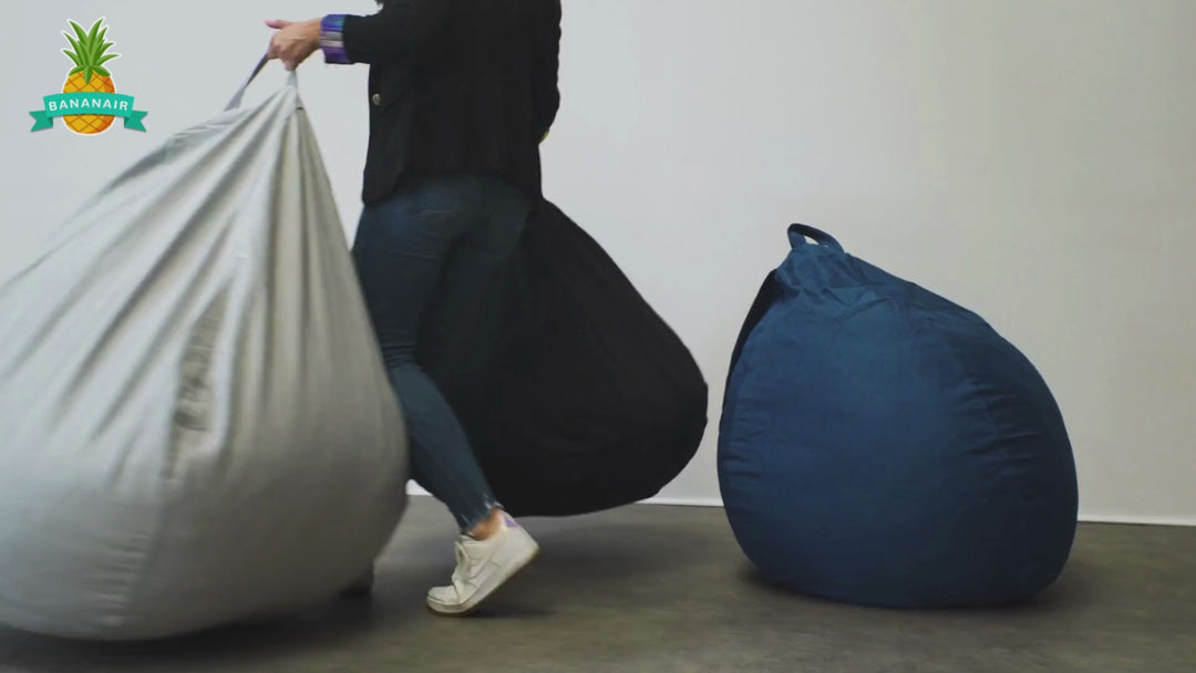 Sitzsack mit abnehmbarem Bezug - 120x100 cm